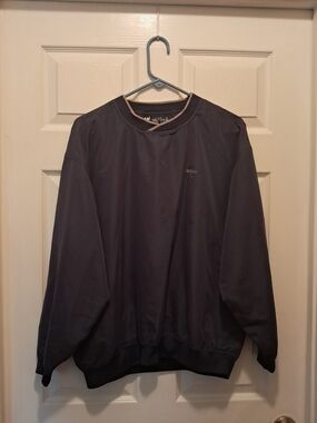 Big Dogs Men's Size Medium  Crewneck -‎ Casual Pullover In Navy Blue